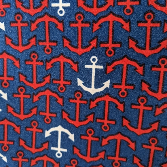 LULAROE Americana Red Boat Anchor Leggings TC Tall & Curvy - Picture 3 of 5